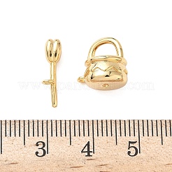 Brass Toggle Clasps&nbsp;KK-F194-03B-G