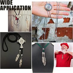 8Pcs 2 Size Alloy Cord Ends&nbsp;FIND-CA0003-70