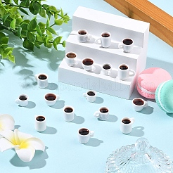30Pcs 6 Styles Resin Dollhouse Miniature Coffee&nbsp;DIY-YW0017-78