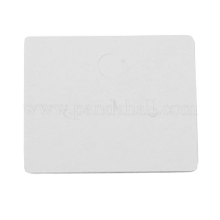 紙のピアスディスプレイカード  大理石模様の長方形  シャンパンイエロー  3.5x4.3x0.05cm  穴：2mm  約100個/セット&nbsp;CDIS-WH0006-04E