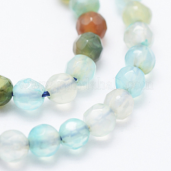 Natural Agate Beads Strands&nbsp;G-E469-12P
