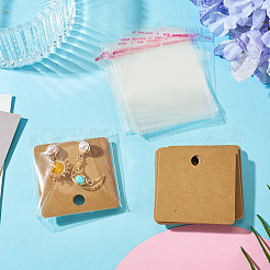 20Pcs Paper Earring Display Cards&nbsp;CDIS-TADJ0002-01F