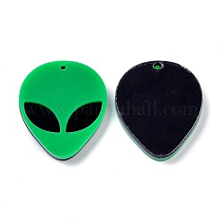 Opaque Acrylic Pendants&nbsp;MACR-P023-01B