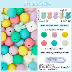 Easter Themed DIY Nursing Necklace Making Kit&nbsp;DIY-NB0009-60