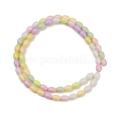 Baking Paint Glass Beads Strands&nbsp;LAMP-S070-11B