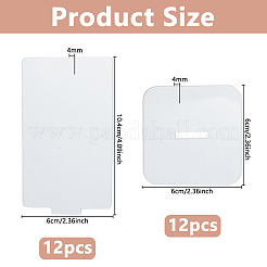 Heat Transfer Blank Acrylic Display Stands for Photo&nbsp;ODIS-WH0030-258