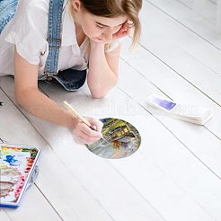 Wood and Linen Painting Canvas Panels&nbsp;DIY-NB0001-72B