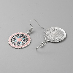 Alloy Enamel Dangle Earring for Women&nbsp;EJEW-TAC0017-14AS-03