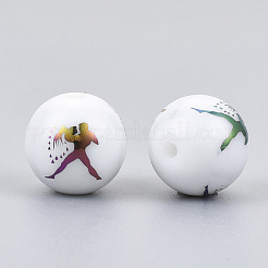 Electroplate Glass Beads&nbsp;EGLA-S178-11L-08