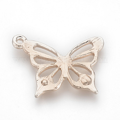 Tibetan Style Alloy Pendant Rhinestone Settings&nbsp;X-TIBE-S307-12RG