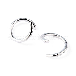 鉄オープン丸カン  ラウンド  銀色のメッキ  18ゲージ  8x1mm  内径：6mm  約10000個/キログラム&nbsp;JROS8mm