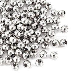 Tarnish Resistant 304 Stainless Steel Round Beads&nbsp;STAS-N020-16-4mm