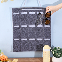 Sun Glasses Felt Storage Hanging Bag&nbsp;AJEW-WH20006-67B