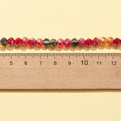 5 Strands 5 Colors Electroplate Glass Beads Strands&nbsp;EGLA-FS0001-31