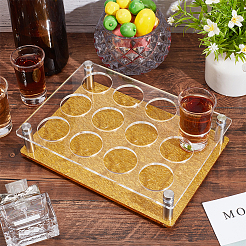 Acrylic Shot Glasses Holder&nbsp;DIY-WH0430-392B