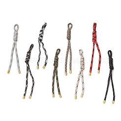8Pcs Polyester & Spandex Parachute Cord Pendant Decorations&nbsp;HJEW-JM03790