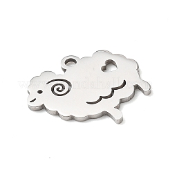 Animal Theme 304 Stainless Steel Pendants&nbsp;STAS-D213-02A-P