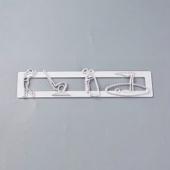 Food Grade Plastic Cookie Cutters&nbsp;LS-DIY-L020-21