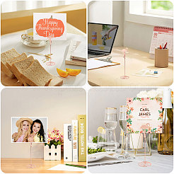 Iron Name Card Holder&nbsp;AJEW-WH0542-018A