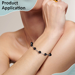 10Pcs 925 Sterling Silver Tube Beads&nbsp;STER-BC0003-48B