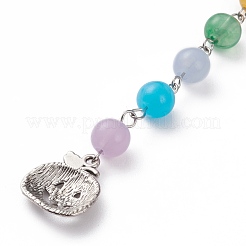 Tibetan Style Alloy Bookmarks for Halloween's Day&nbsp;AJEW-JK00165-05