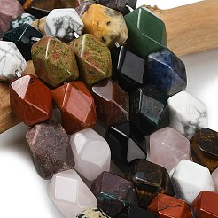 Natural Mixed Gemstone Beads Strands&nbsp;G-D354-A01