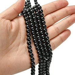 Eco-Friendly Dyed Glass Pearl Round Beads Strands&nbsp;X-HY-A002-6mm-RB080