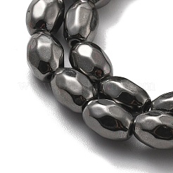 Synthetic Magnetic Hematite Beads Strands&nbsp;G-P518-07B