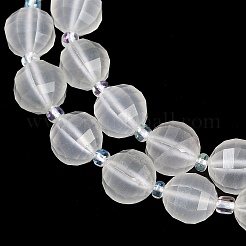 Natural White Jade Beads Strands&nbsp;G-G182-B21-05