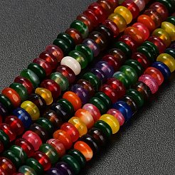 Natural Agate Beads Strands&nbsp;G-L635-A01-4x2mm-02