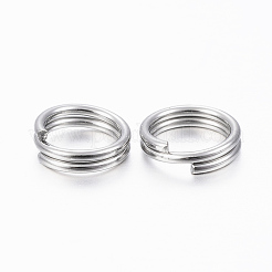 Tarnish Resistant 304 Stainless Steel Split Rings&nbsp;STAS-H413-04P-B