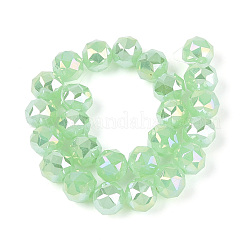 AB Color Plated Imitation Jade Glass Round Beads Strands&nbsp;EGLA-T029-8mm-12J-02