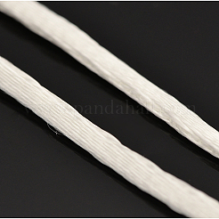 Round Nylon Satin Rattail Cord&nbsp;X-NWIR-O001-A-01