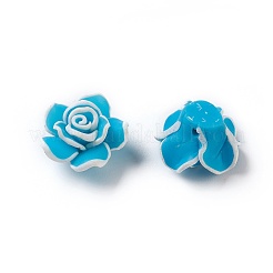 Handmade Flower Polymer Clay Cabochons&nbsp;CLAY-MSMC003-01