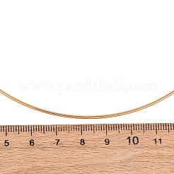 1.5MM 201 Stainless Steel Wire Choker Necklace&nbsp;NJEW-Z098-02G