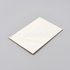 未完成の木製切り抜き10個  長方形  古いレース  150x100x2.5mm&nbsp;WOOD-WH0048-07A