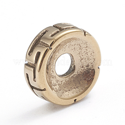 Retro Ion Plating(IP) 304 Stainless Steel Spacer Beads&nbsp;STAS-L243-040AG
