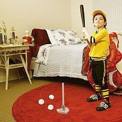Baseball Wooden Ring Holder&nbsp;ODIS-WH0078-18