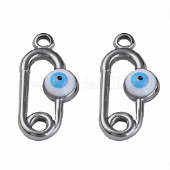 304 Stainless Steel Enamel Pendants&nbsp;STAS-N087-52-02P