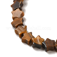 Natural Tiger Eye Beads Strands&nbsp;G-G085-B03-01