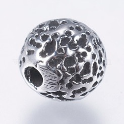 304 Stainless Steel Beads&nbsp;STAS-I069-25AS