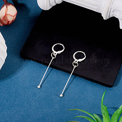 Brass Leverback Earring Findings&nbsp;EJEW-TAC00034