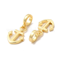 Rack Plating Brass European Dangle Charms&nbsp;KK-B068-16G