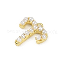 12Pcs 12 Constellations ABS Plastic Imitation Pearl Charms&nbsp;KK-M322-54G