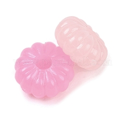 プラスチックビーズ  模造ゼリービーズ  菊  ミックスカラー  8.5x4.5mm  穴：2mm  2777個/ 500g&nbsp;KY-B005-10