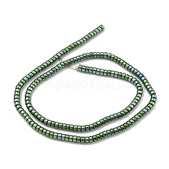 Electroplated Synthetic Non-magnetic Hematite Beads Strands&nbsp;G-K361-A01-01