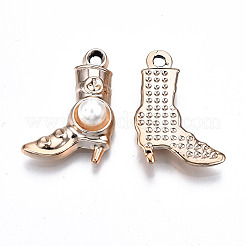UV Plating Acrylic Pendants Rhinestone Settings&nbsp;OACR-Q180-020