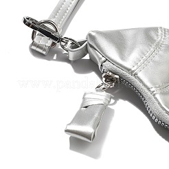 Soft Leather Croissant Clutch Bags&nbsp;AJEW-M043-04D