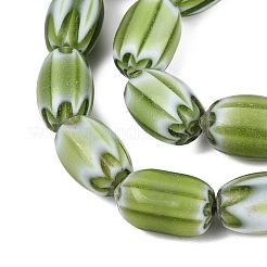 Handmade Millefiori Glass Barrel Beads&nbsp;LA-N002-07B