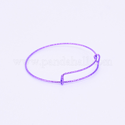 Adjustable Iron Bangle Making&nbsp;BJEW-TAC0004-02A